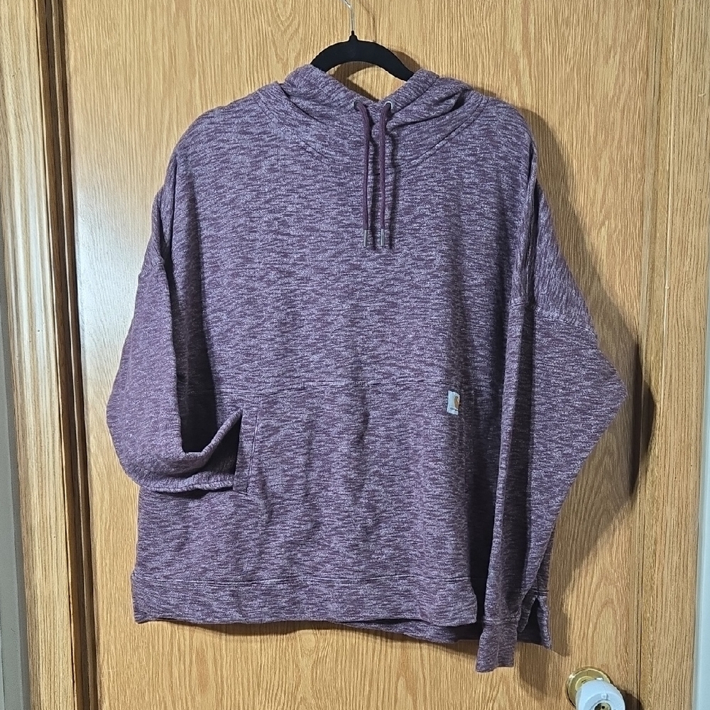Carhartt Heathered Purple Sweatshirt